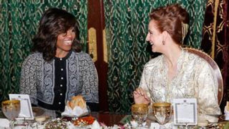 Los looks de Michelle Obama en Liberia y Marruecos