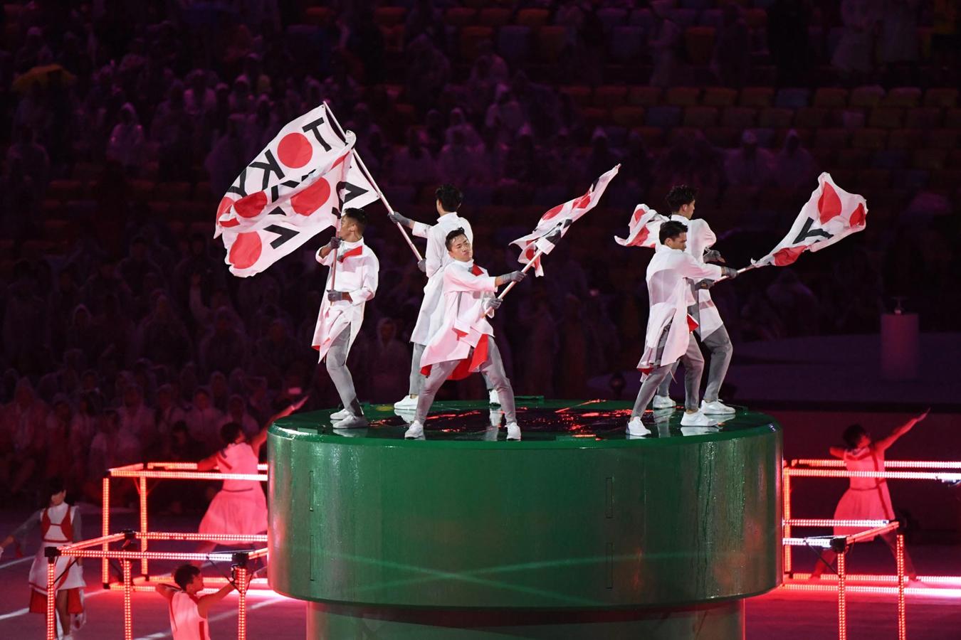 Clausura de los Juegos Olímpicos de Río 2016: los japoneses toman el relevo