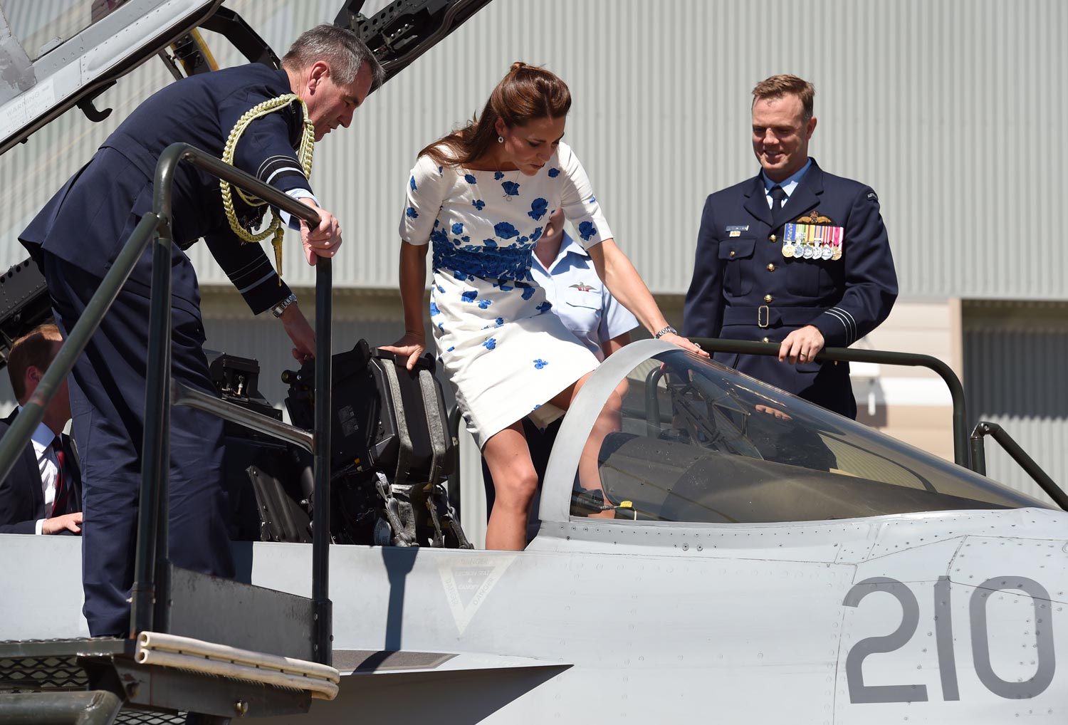 Kate Middleton, una piloto con mucho estilo