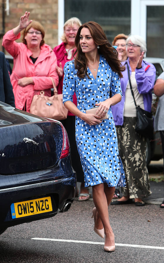Kate Middleton, sencilla y elegante
