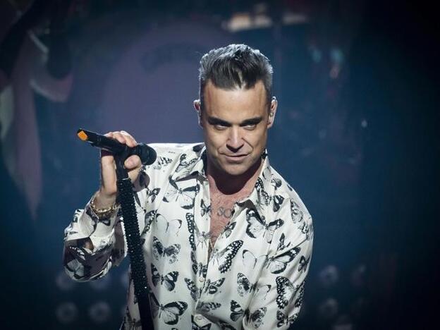 Robbie Williams en un concierto reciente./cordon press.