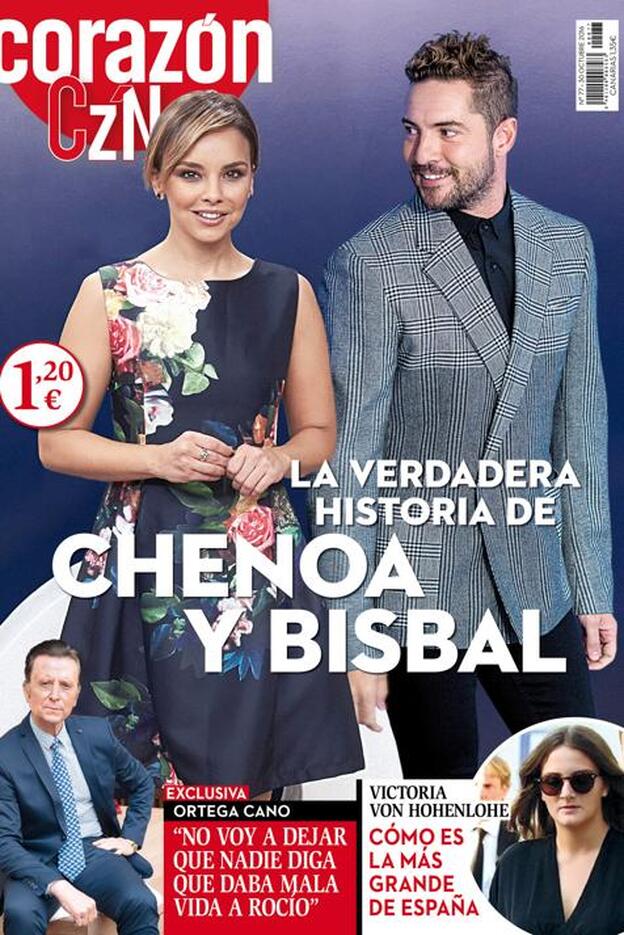 Chenoa y Bisbal son los protagonistas de la portada de Corazón de esta semana./corazón