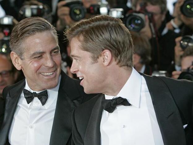 George Clooney y Brad Pitt, dos de los actores más deseados./GTRES