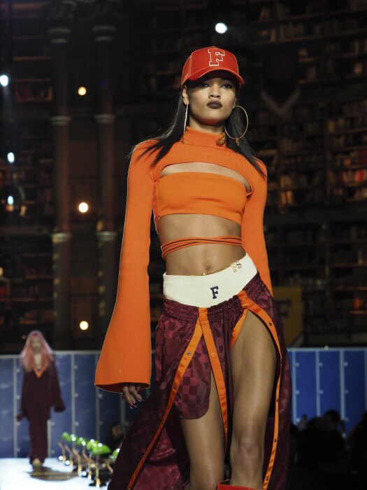 Desfile de Fenty X Puma de Rihanna otoño-invierno 2017/18 en la Semana de la Moda de París