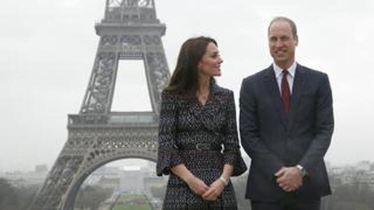 La maleta de Kate Middleton en su viaje a París