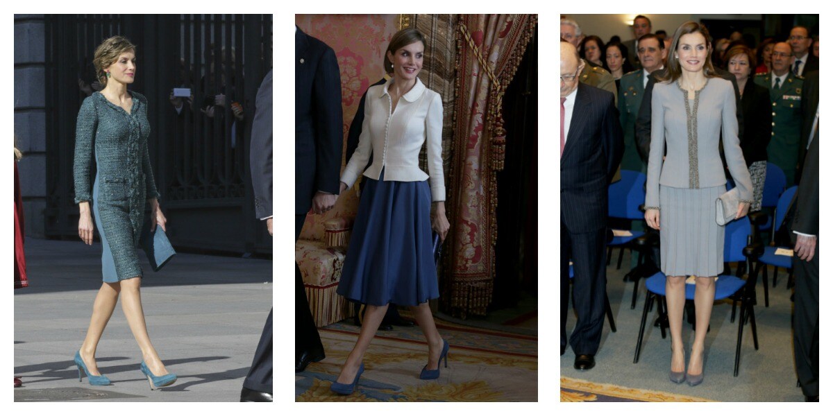 Los zapatos repetidos de la reina Letizia
