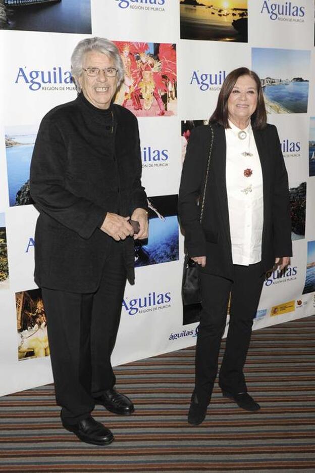 Eduardo Rabal junto a Teresa Rabal en una imagen de 2014./gtres.