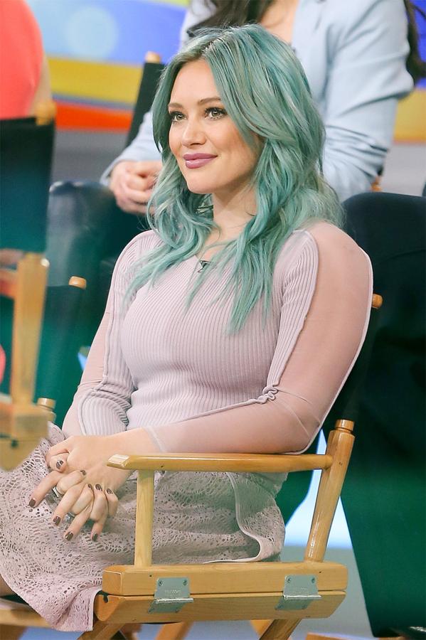 Colores raros de pelo: Azul pastel como Hilary Duff