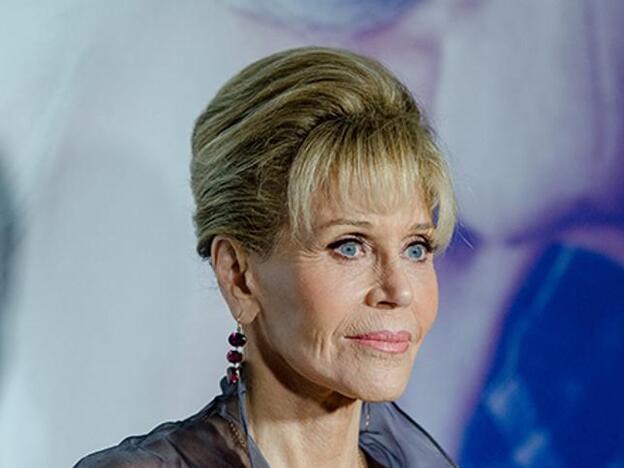 La actriz Jane Fonda, en una gala de estreno./getty