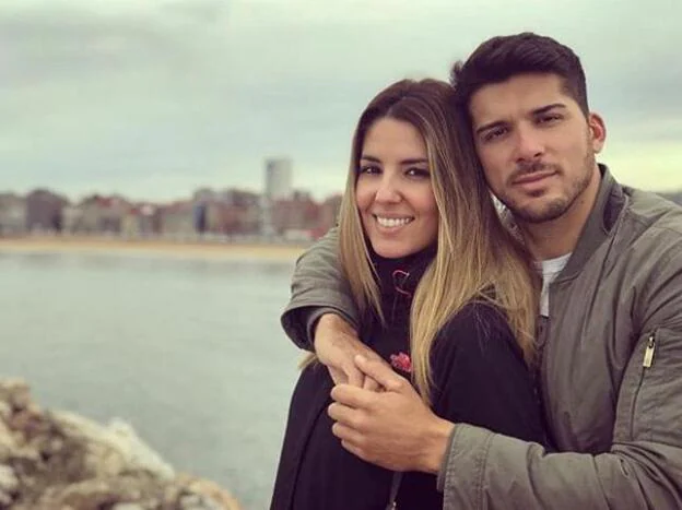 El piragüista junto a su chica, Susana Salmerón./Instagram