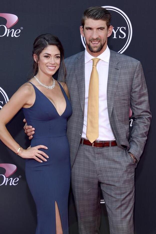 Michael Phelps y su mujer, Nicole Johnson, en una imagen reciente./gtres