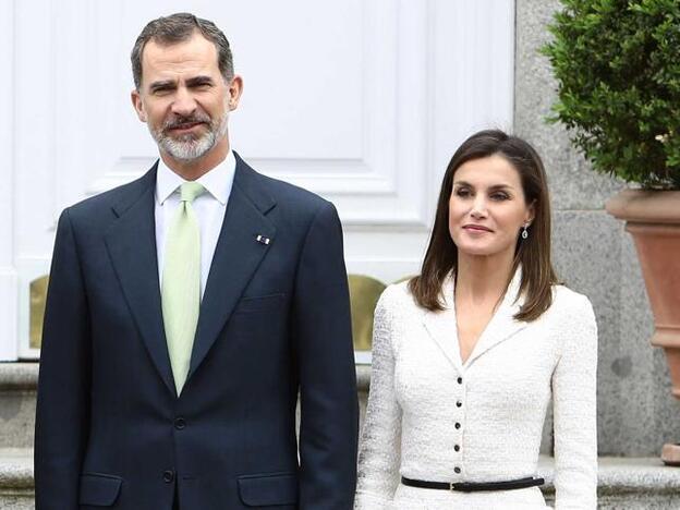 Los Reyes de España en un acto oficial./Getty Images
