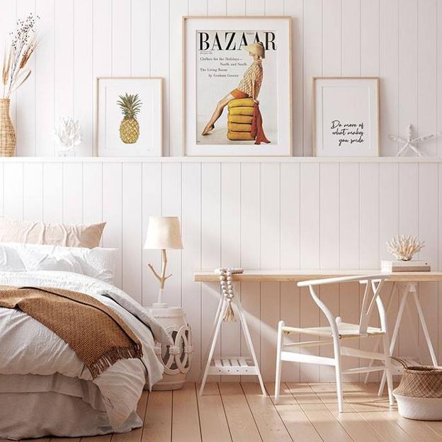 Las láminas y cuadros están disponibles en varios tamaños y diferentes acabados