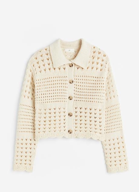 Chaqueta calada de H&M (39,99 euros)