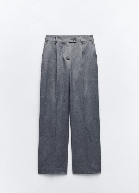 Pantalón gris de Zara (29,99 euros)