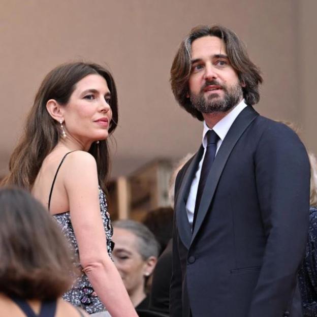 Carlota Casiraghi y Dimitri Rassam, cuando aún estaban juntos. 