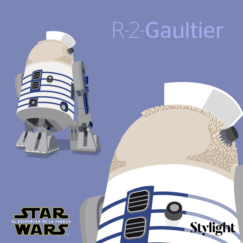 R2-D2 es Jean Paul Gaultier