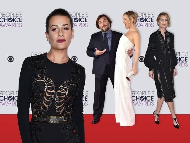 Así fue la alfombra roja de los People's Choice Awards
