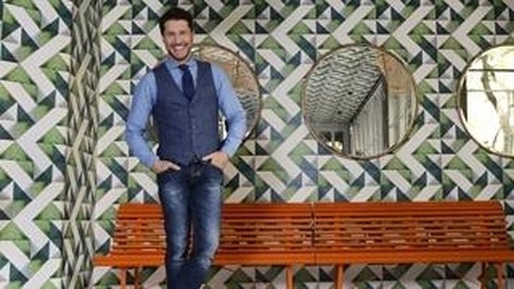 El posado de Jaime Cantizano para 'Corazón TVE'