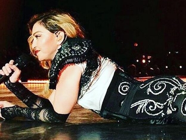 Madonna arremete contra los que aseguran que actuó borracha./instagram