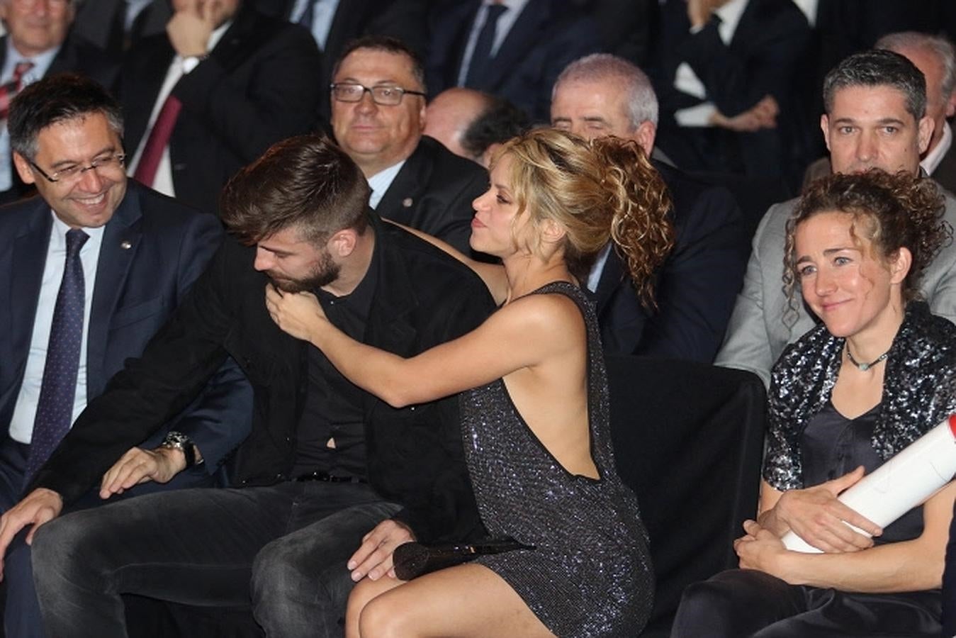 La emoción de Gerard Piqué y el consuelo de Shakira