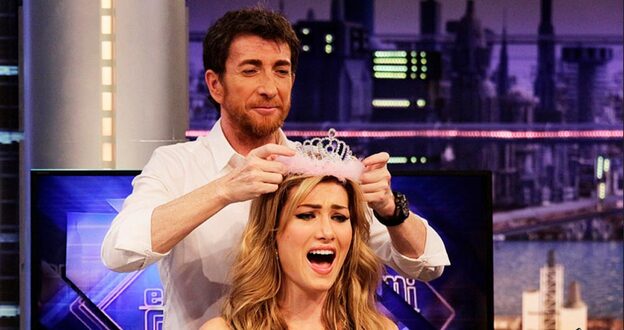 Mireia Lalaguna se divirtió con Pablo Motos en 'El hormiguero'./flickr