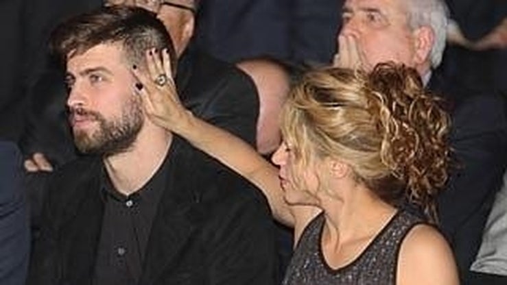 La emoción de Gerard Piqué y el consuelo de Shakira