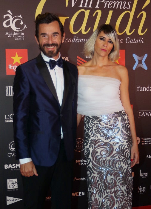 Santi Millán y Rosa Olucha en los Premios Gaudí 2016