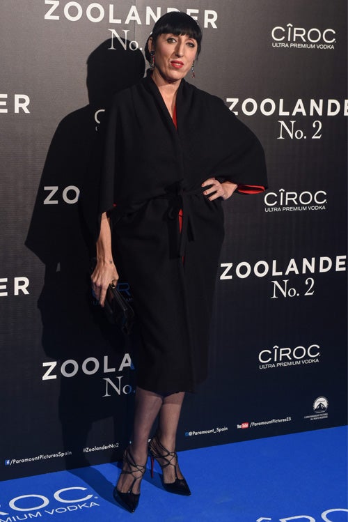 Rossy de Palma en el estreno de 'Zoolander 2'