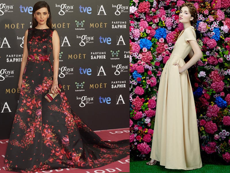 Vestimos a las actrices para la alfombra roja de los Goya 2016