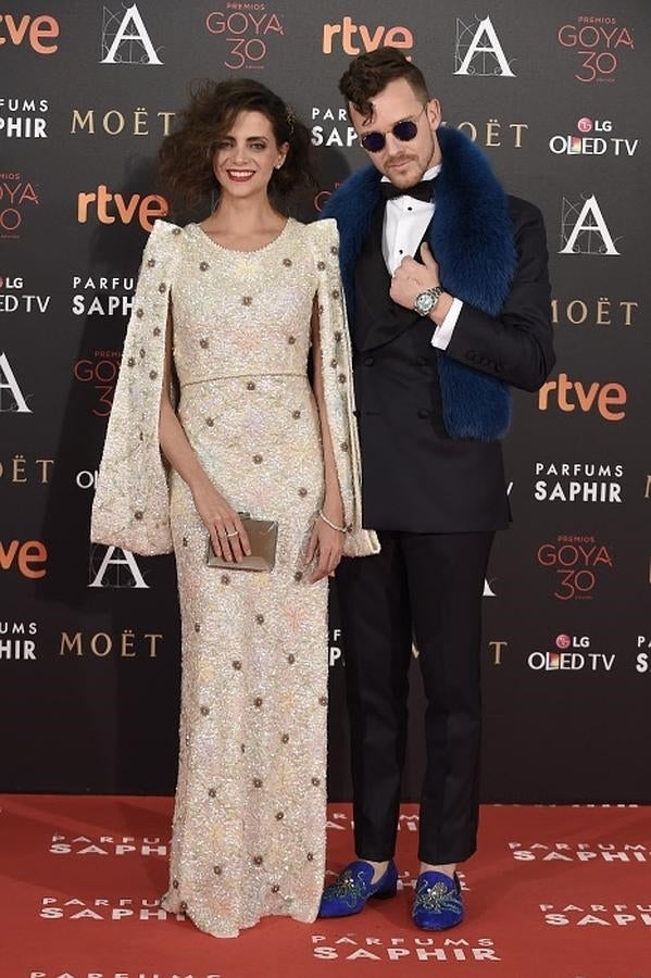 Las parejas de los Premios Goya 2016: Macarena Gómez y Aldo Comas