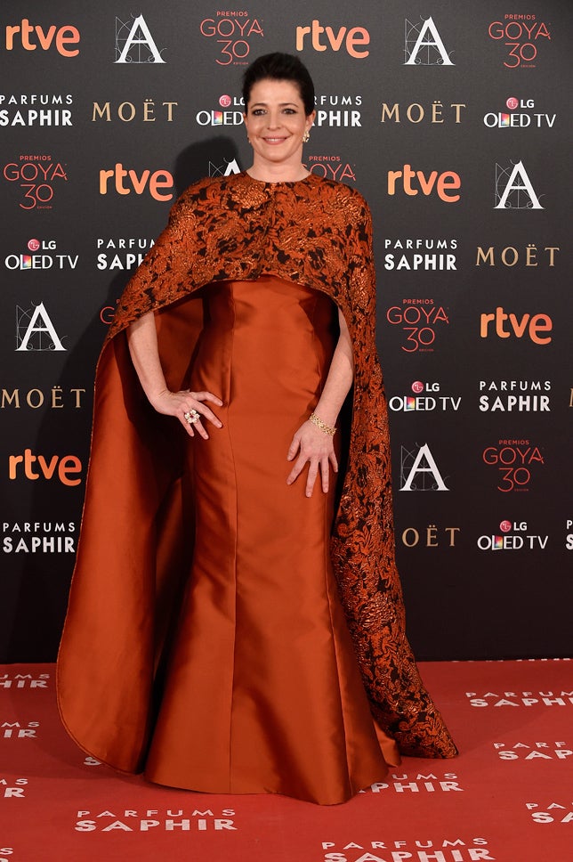 Alfombra roja Premios Goya 2016: Nora Navas