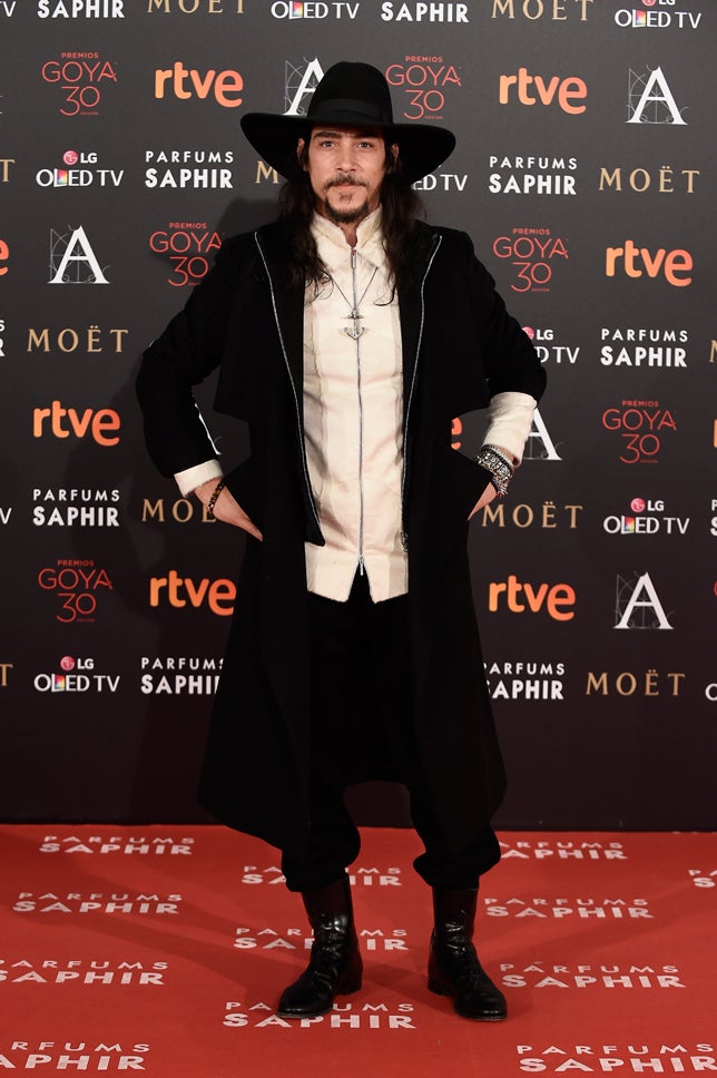 Alfombra roja Premios Goya 2016: Óscar Jaenada