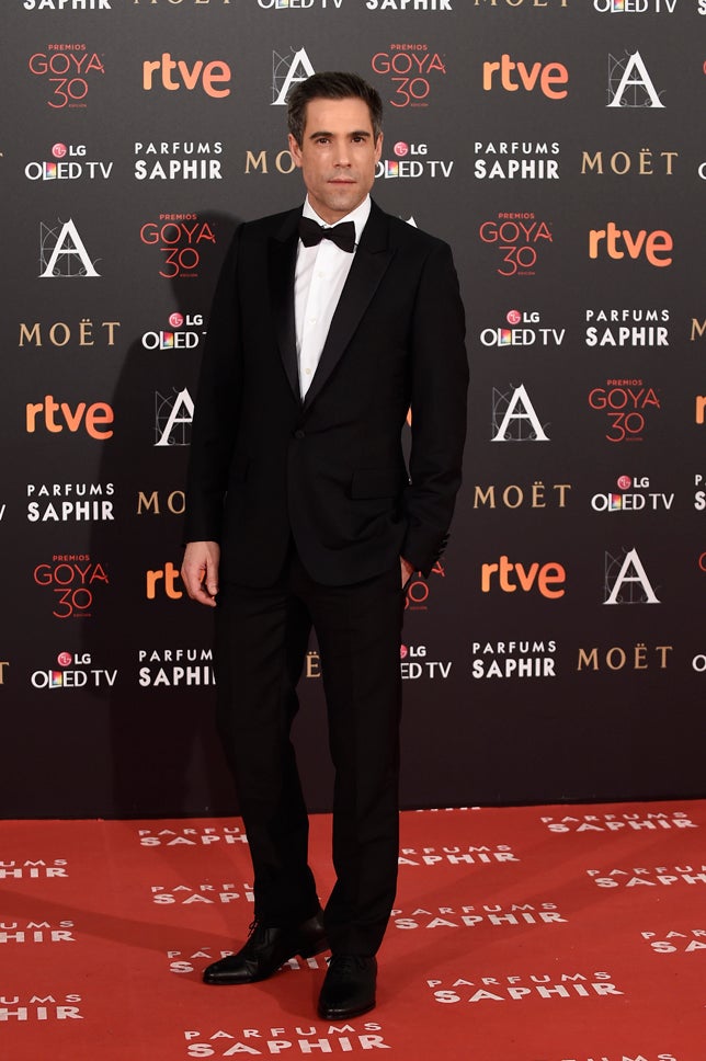 Alfombra roja Premios Goya 2016: Unax Ugalde