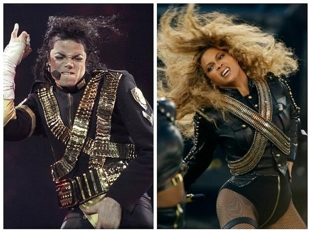 Michael Jackson, en la Superbowl de 1993; y Beyoncé, en la de 2016.