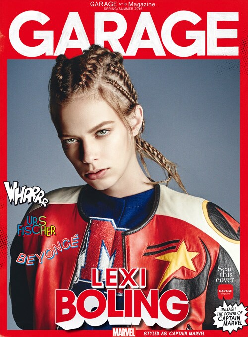 Lexi Boling, portada de Garage Magazine