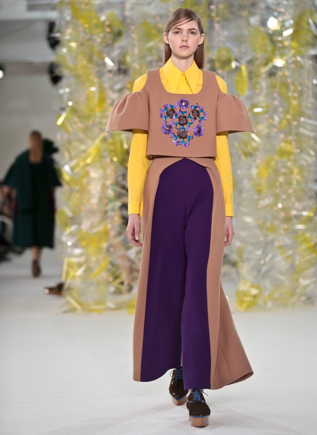 Delpozo otoño-invierno 2016 en la NYFW: arquitectura de tejidos