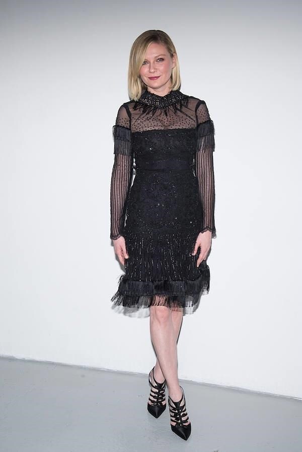 Kristen Dunst en el desfile de Rodarte en la Semana de la Moda de Nueva York