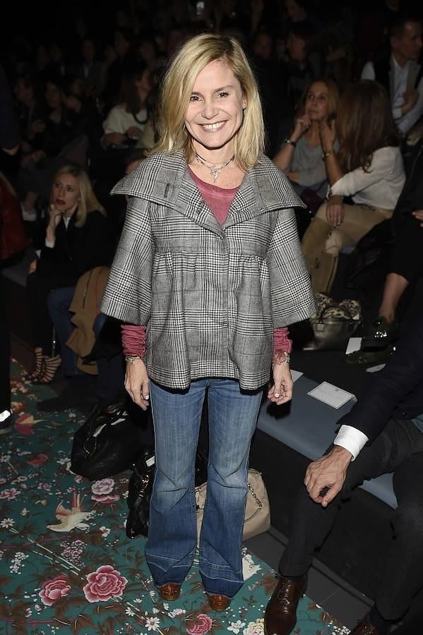 Eugenia Martínez, en el desfile de Jorge Vázquez