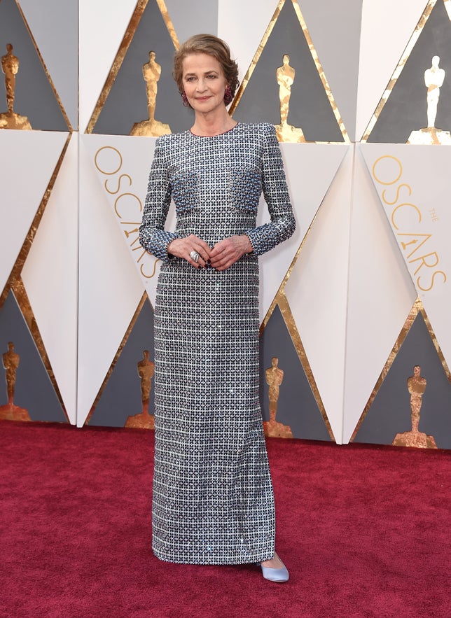 La alfombra roja de los Oscar: Charlotte Rampling