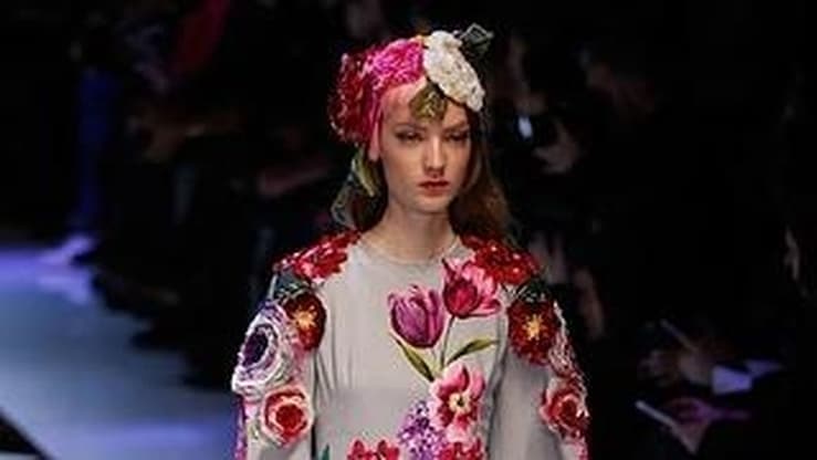 Fantasía y brillos en el desfile de Dolce & Gabbana