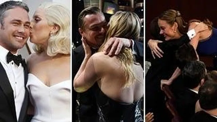 Premios Oscar 2016: besos y abrazos entre vencedores y vencidos