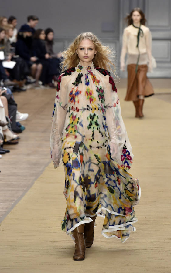 El estilo bohemio de Chloé para el otoño de 2016