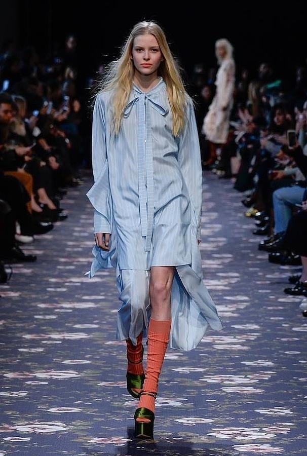 Vestido camisero de Rochas para el invierno 2016-2017