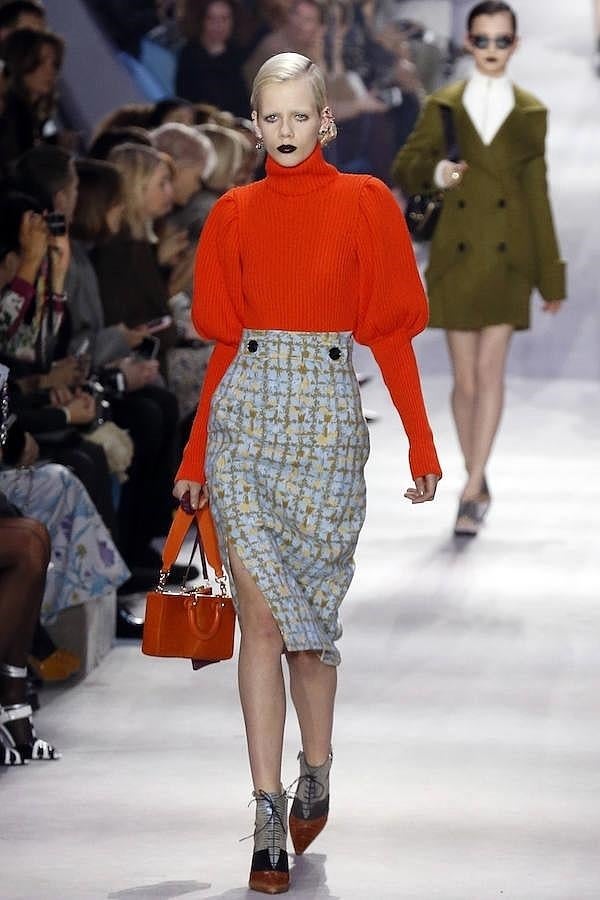 Desfile de Christian Dior en París: jersey