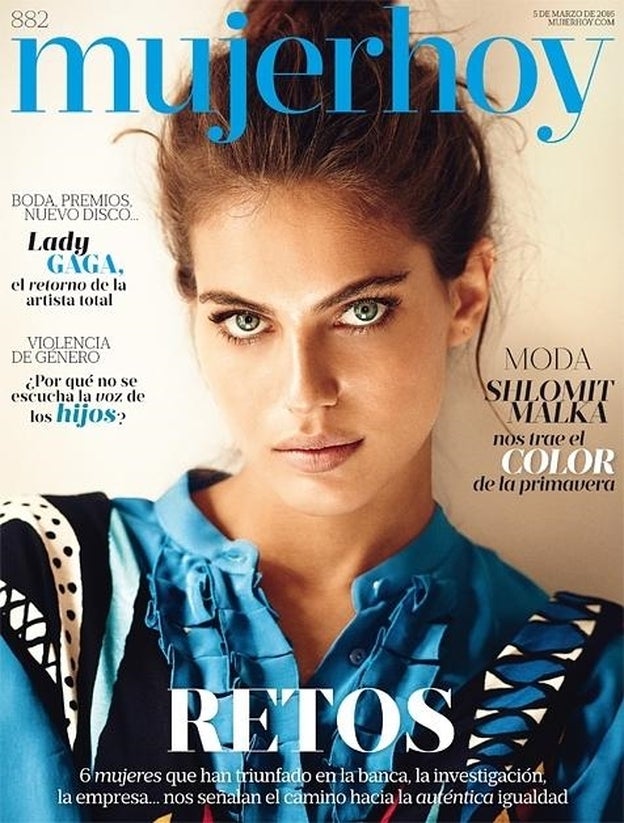 Shlomit Malka, a toda primavera en portada de Mujerhoy
