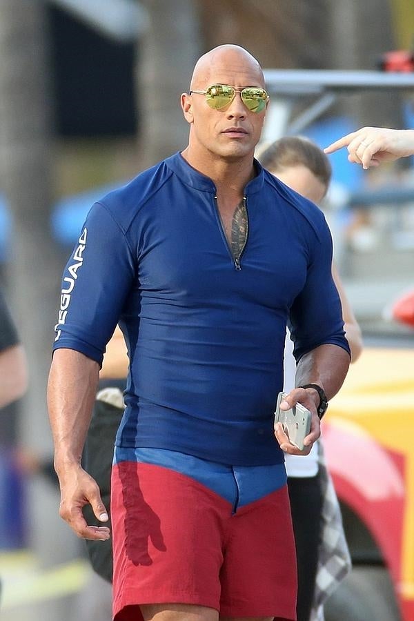 The Rock, la gran estrella de 'Baywatch'