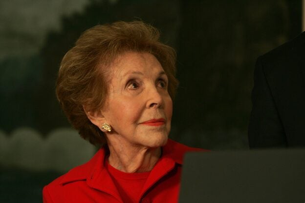 Nancy Reagan nos dejaba tras una vida siendo mucho más que una primera dama./cordon press.