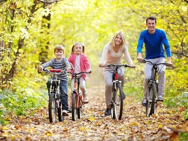 Planes: Familias en bicicleta