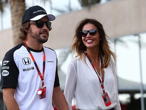 Fernando Alonso y Lara Álvarez han roto